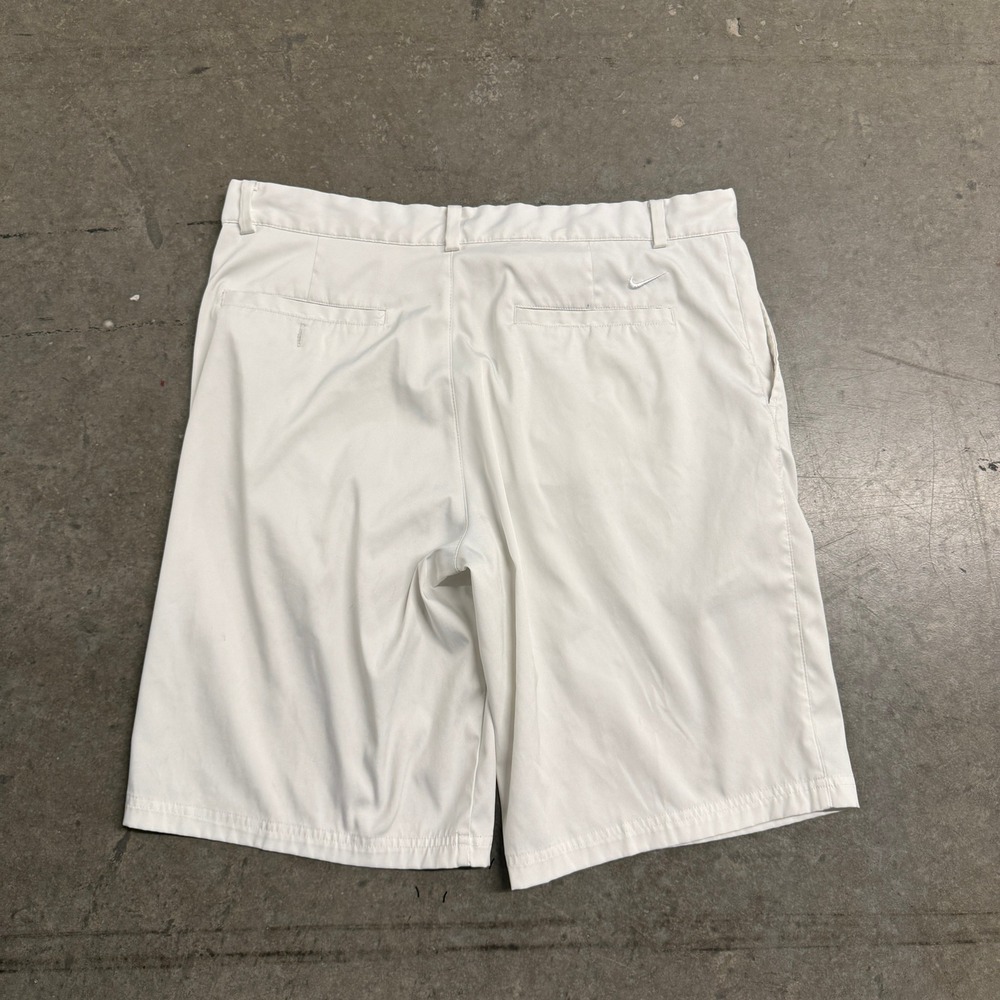 Nike Golf Tour Performance Dri-FIT Shorts Mens 36 White Athletic Golfing 2209